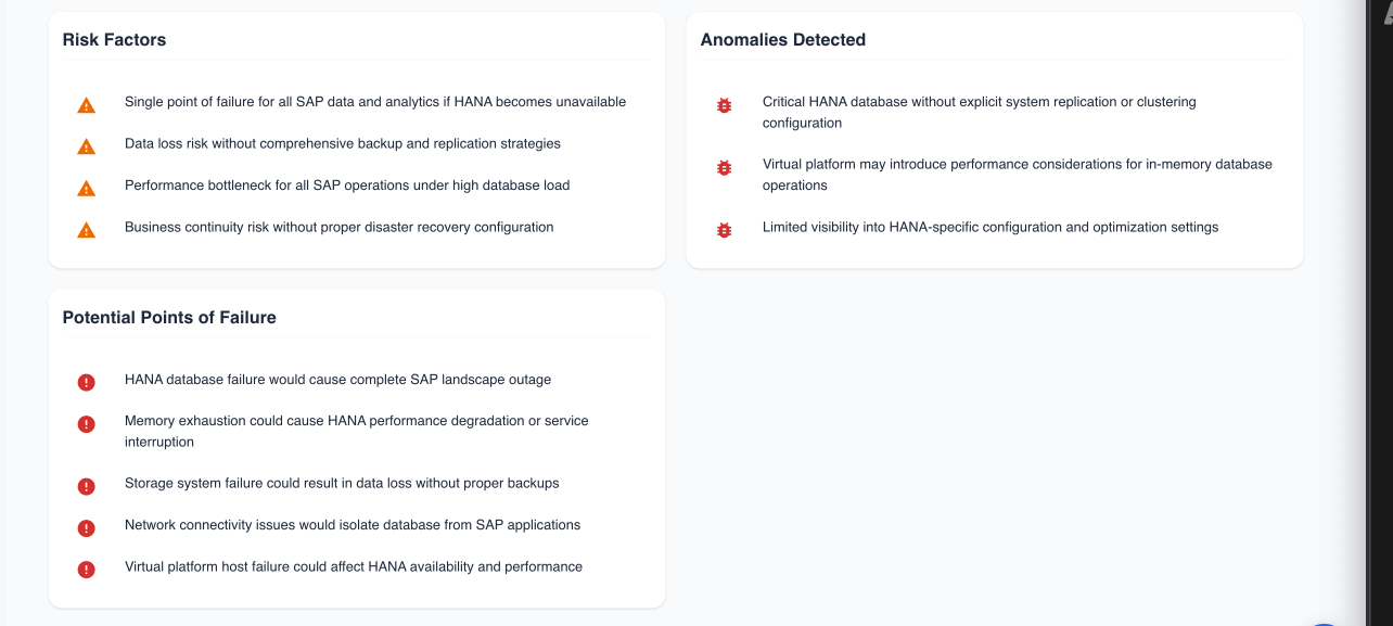 AI Insights - Risks and Anomalies
